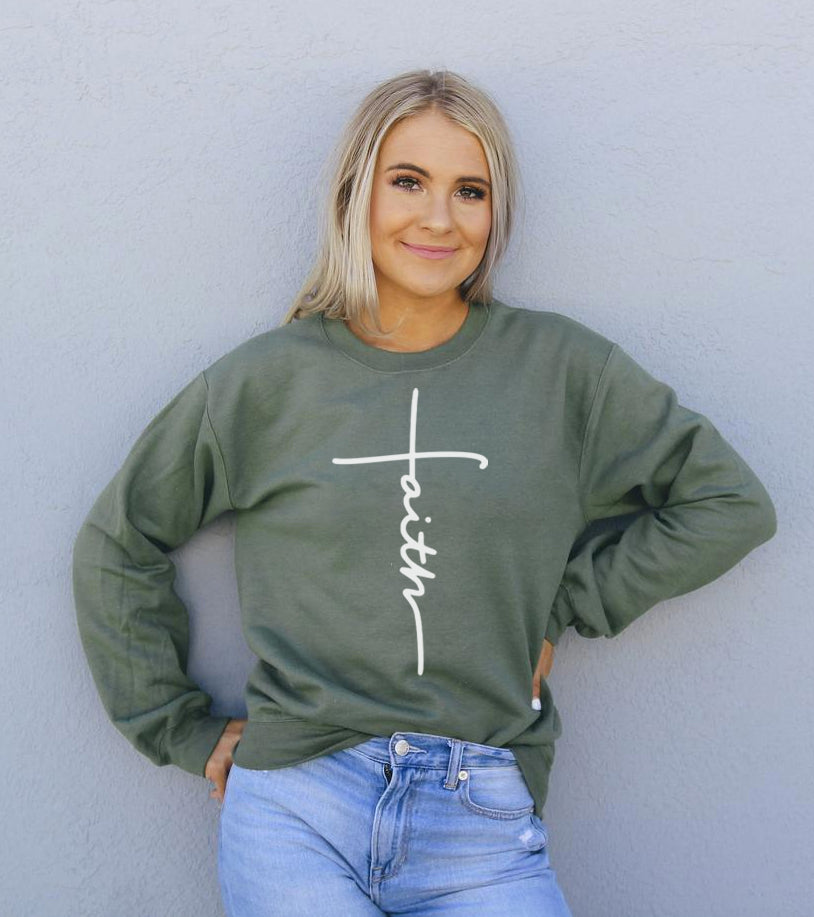 Faith Sweatshirts for Sale