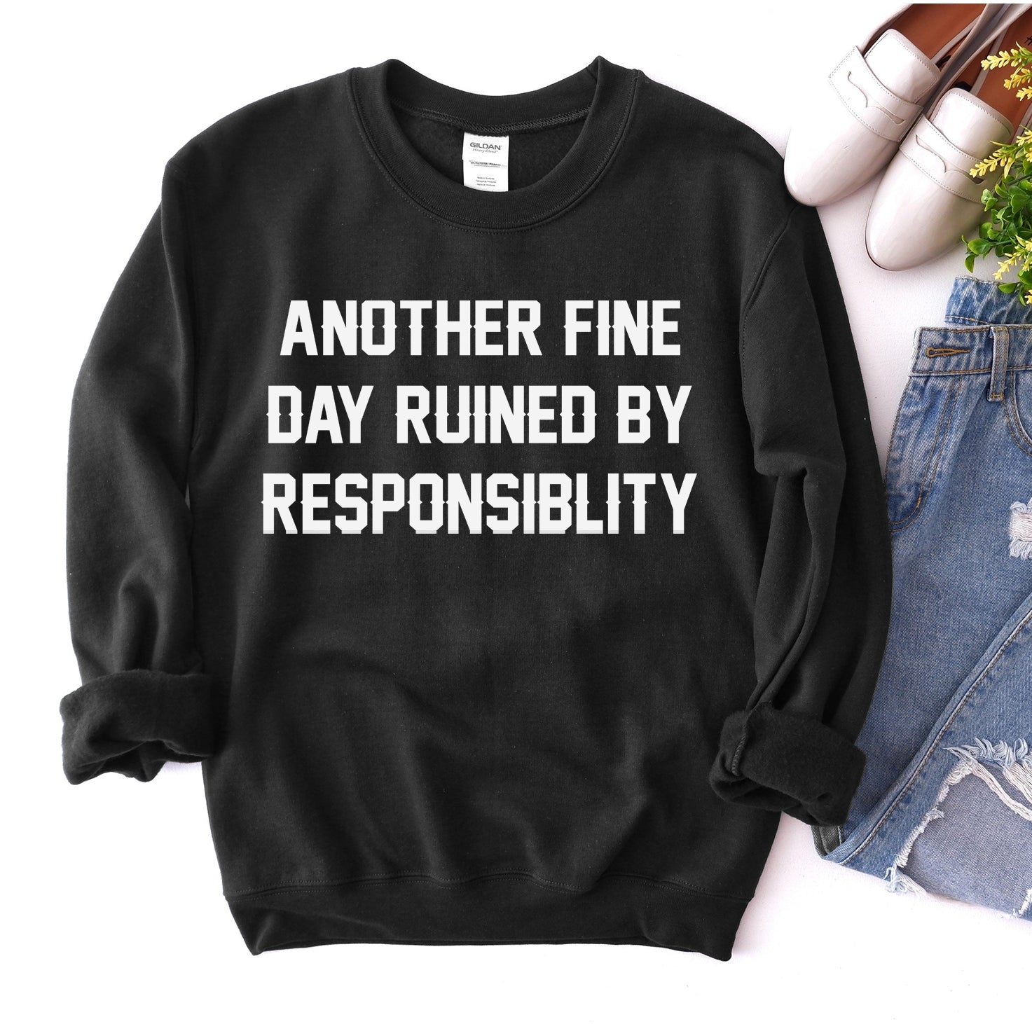 Unisex Printed Sweatshirt