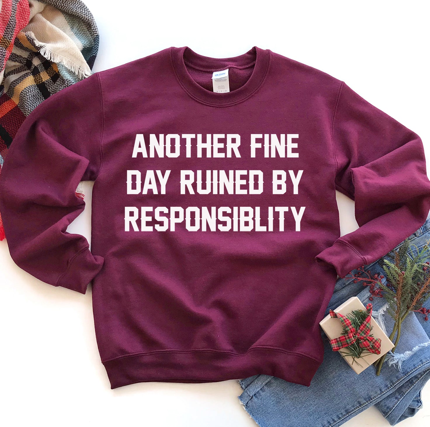 Unisex Printed Sweatshirt